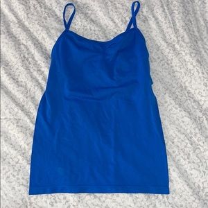 Royal blue tank